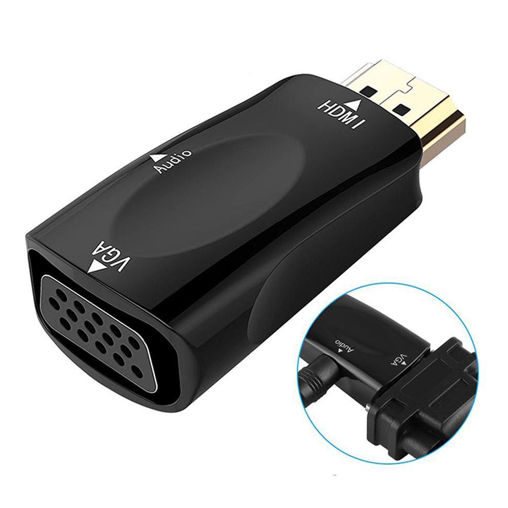 Bộ Chuyển Đổi Hdmi Sang Vga Hd 1080p Audio 3.5 mm I9D1