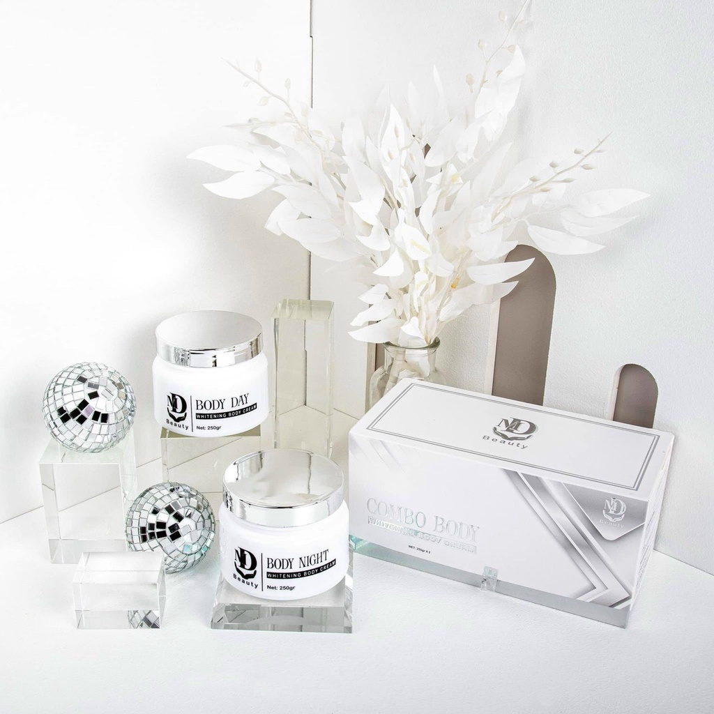 KEM DƯỠNG BODY MD BEAUTY-COMBO BODY NGÀY VÀ ĐÊM