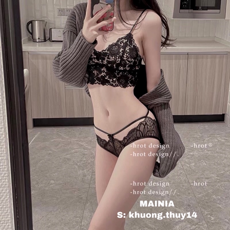 Quần Lót Ren Nữ Xuyên Thấu Form Chữ T Sexy Quyến Rũ Chíp Ren Nữ Cao Cấp Loại 1 Mainia Shop