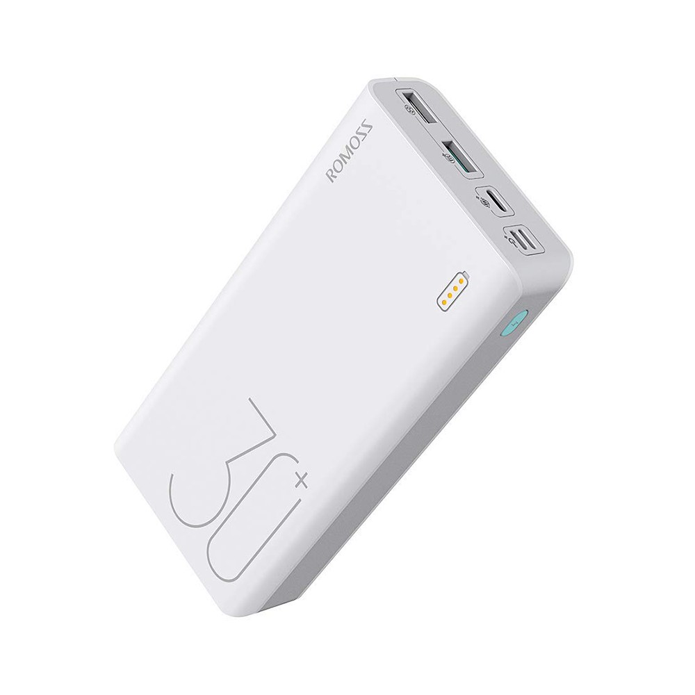 Pin sạc dự phòng Romoss Sense 8 Plus 30.000mAh hỗ trợ sạc nhanh 2 chiều cổng Type-C