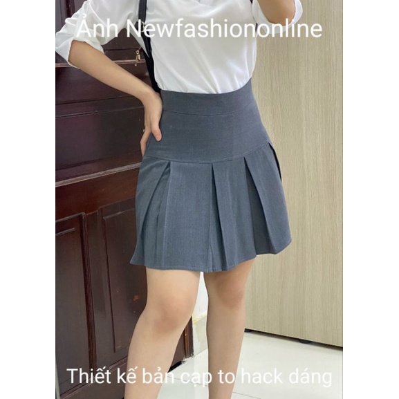 Chân váy Tennis xếp ly bản to dáng ngắn chữ A, Váy ngắn nữ lưng cao tôn dáng chất tuyết mưa loại 1 | BigBuy360 - bigbuy360.vn