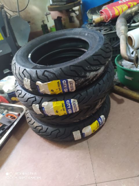 Vỏ  xe michelin 100/90-10 - 90/90-12 city grip