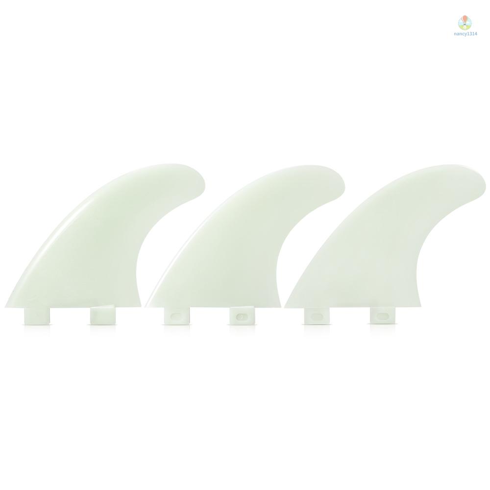 Set 3 / 2 Vây Cá Bằng Sợi Thủy Tinh Nylon GL / GX / M5 / G5 Cho Ván Lướt Sóng