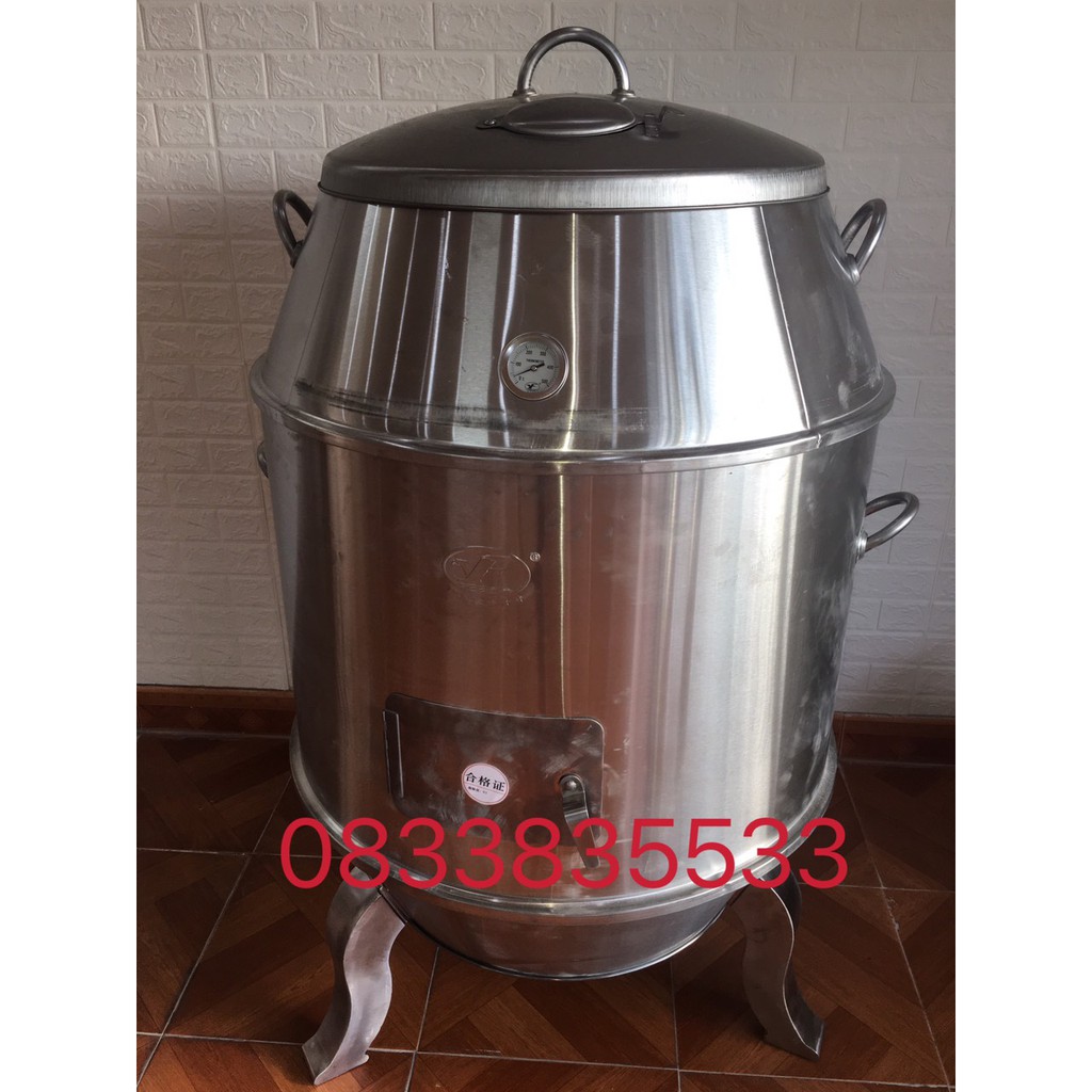 lò quay vịt ,gà 3 lớp inox cách nhiệt không gỉ