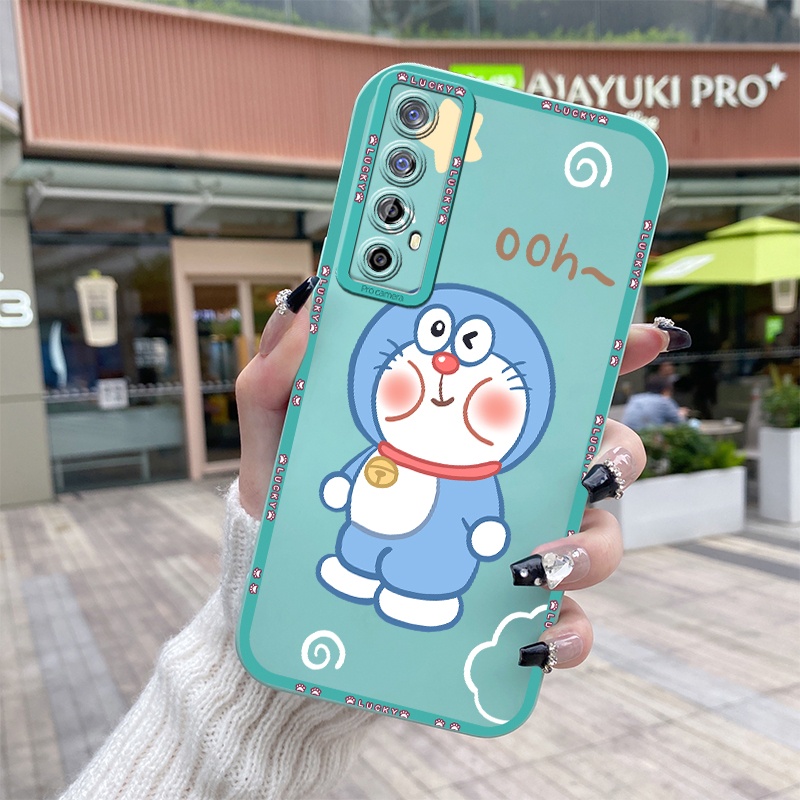 Ốp Điện Thoại Cao Su Mềm Chống Sốc In Hình Doraemon Cho Realme 7 Realme7 Pro Narzo 20 Pro