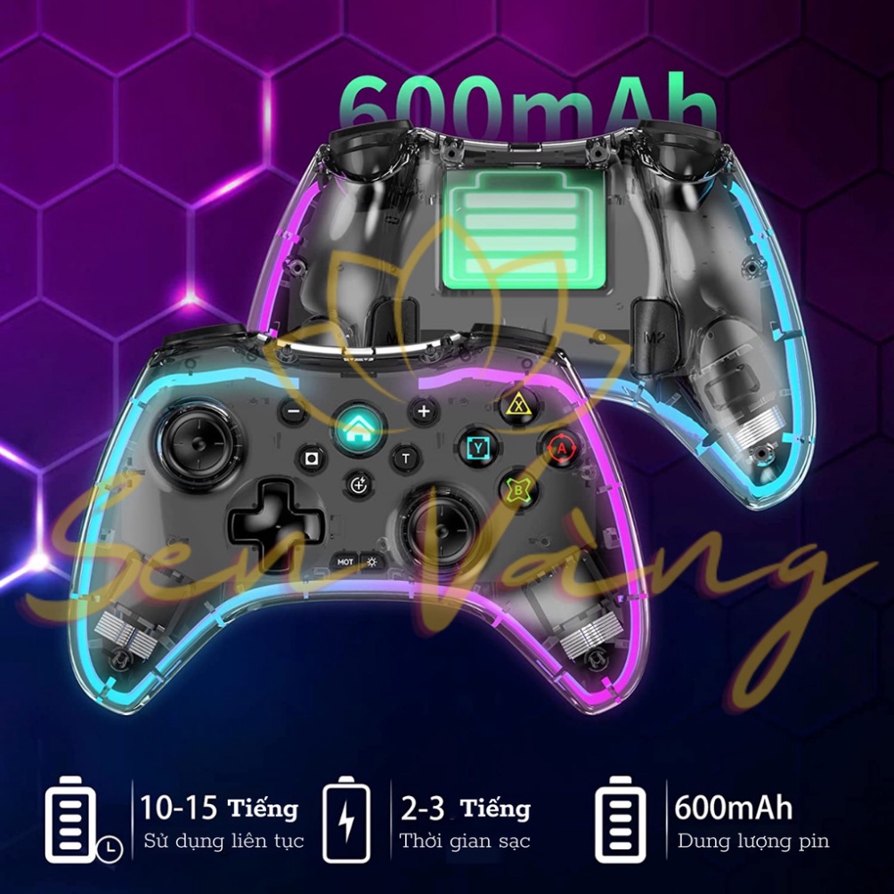 Tay Cầm fo4 Có Dây Laptop, PC full color all Game, PS3/PS4/PS5 chơi fifa online 4 Microsoft Xbox 360 Full Box Có Rung