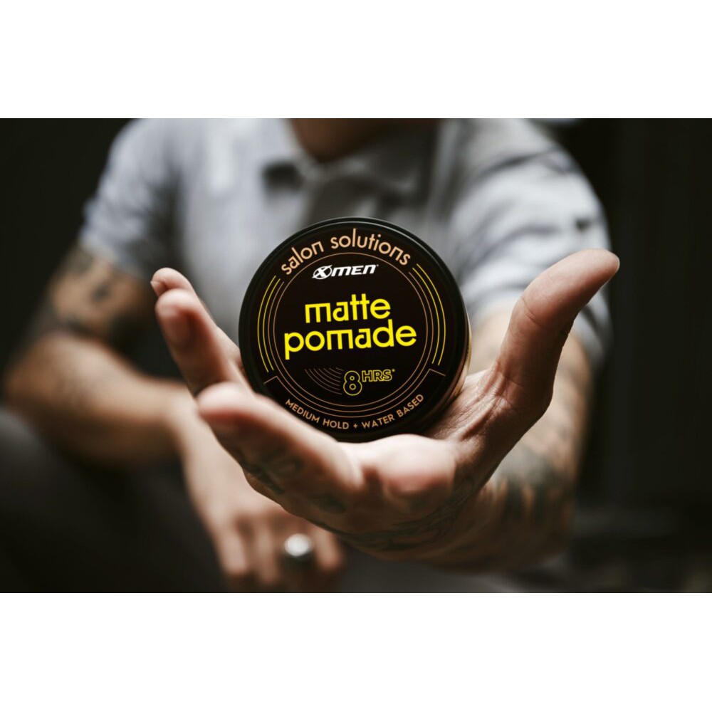 Wax tạo kiểu tóc Xmen Matte Pomade Salon Solutions 70gr - Chuẩn salon giữ nếp 8h