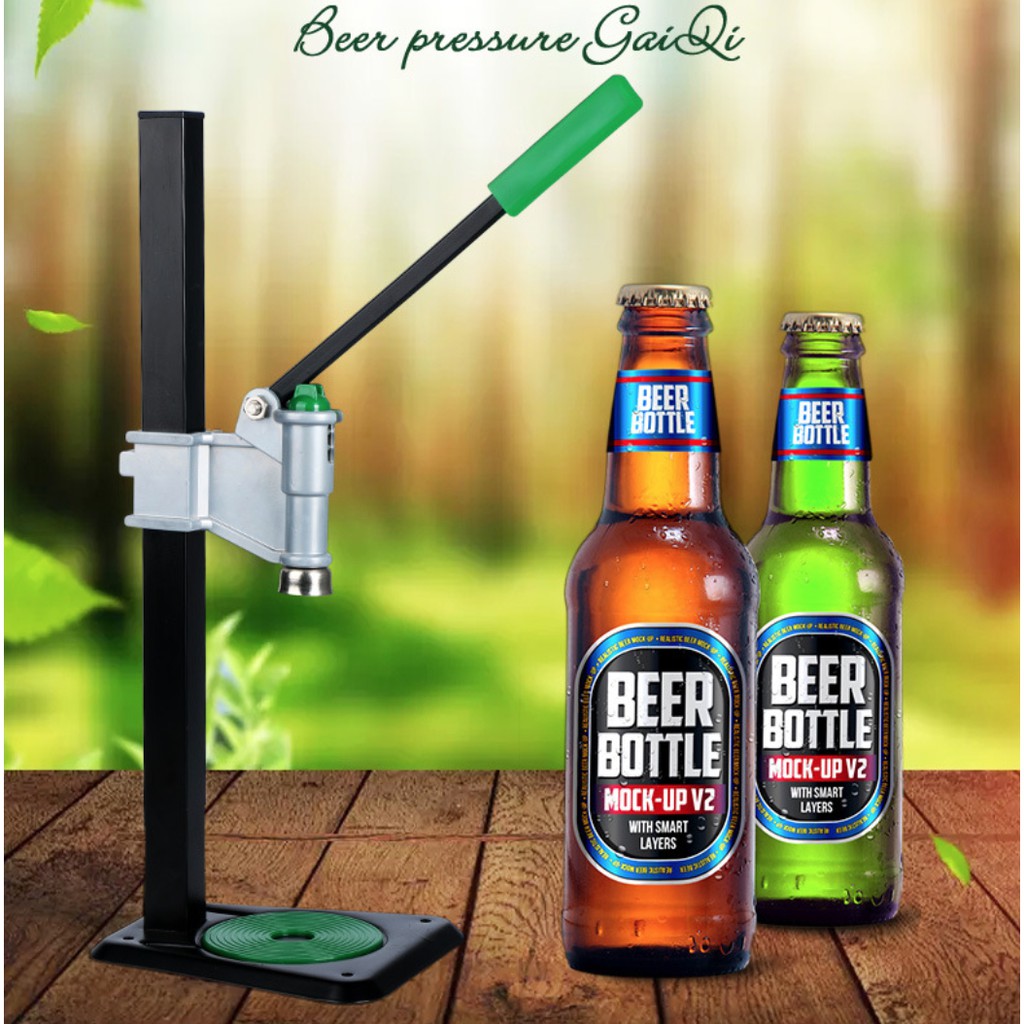 Máy dập nắp chai thuỷ tinh Beer Pressure