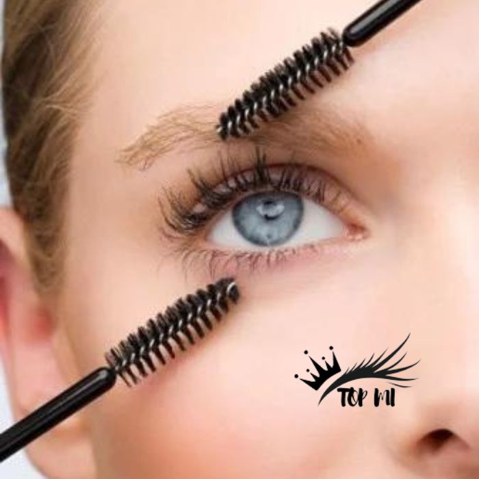 Chổi chải mi chuyên dụng sau khi nối mi giá rẻ tiện lợi TopMi
