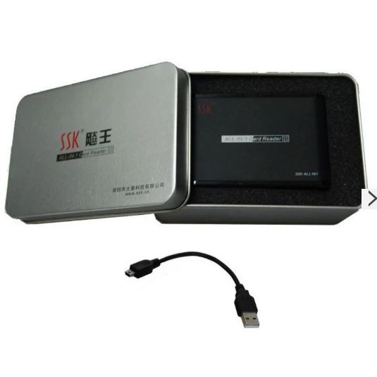 Đầu đọc thẻ nhớ đa năng SSK All In 1 Card Reader III - VPMAX