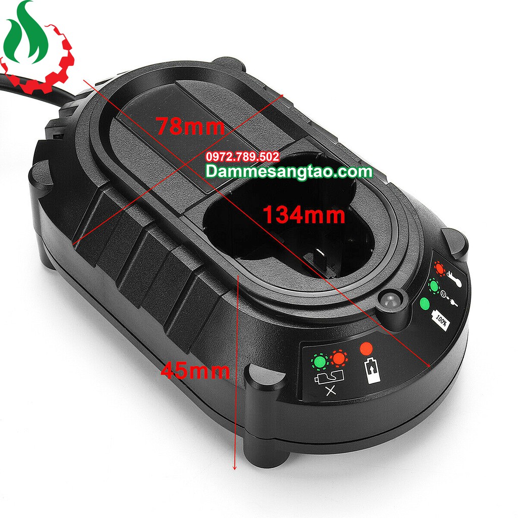 Sạc pin Makita 7.2V-10.8V Li-ion nhận mạch zin