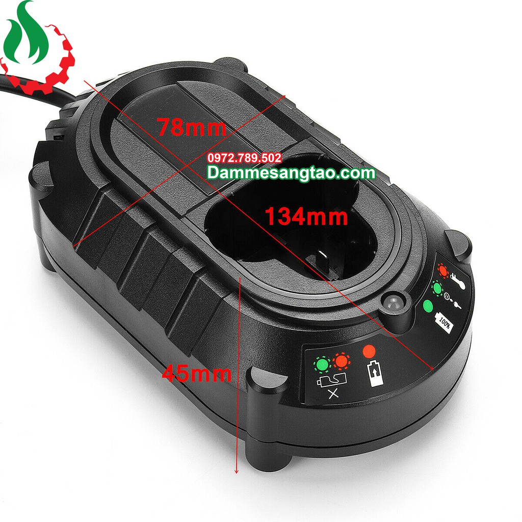 DMST Sạc pin makita 7.4V/10.8V/12V BL013 BL7010 nhận mạch zin