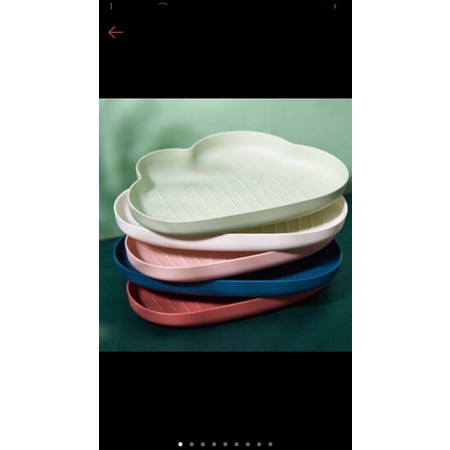 khay mây,  khay đám mây ngộ nghĩnh