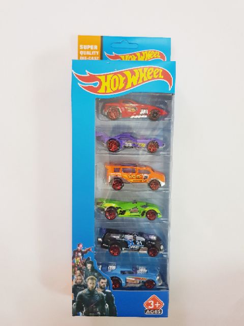 FREESHIP ĐƠN 99K - Set 6 xe đua sắt hotwheel ( ảnh và video thật )