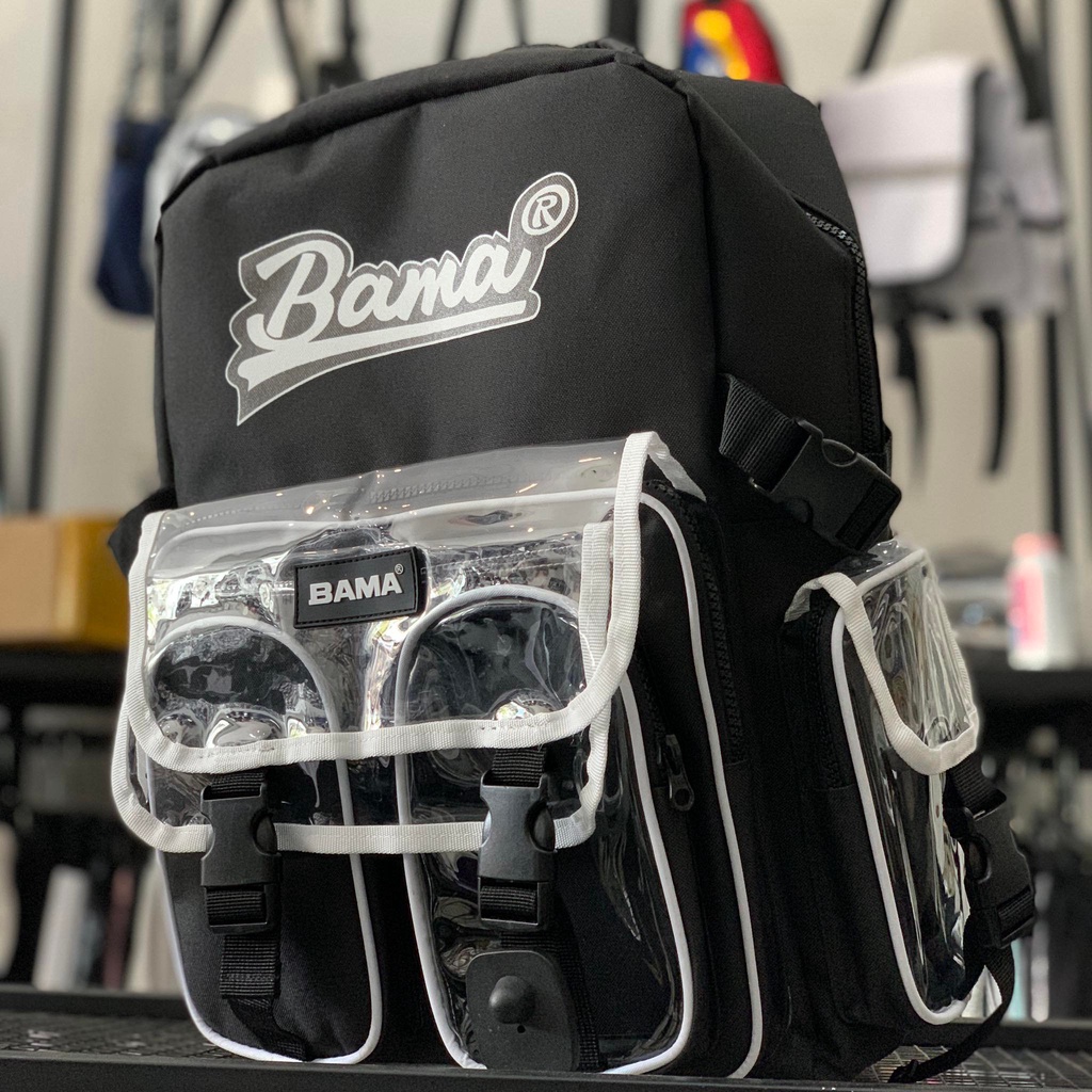 Balo đi học BAMA 4.4 nam nữ thời trang unisex chống nước phong cách Ulzzang Local Brand - Gin Store