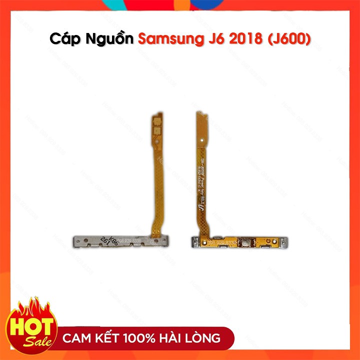 Cáp Nguồn Samsung Galaxy J6 2018 / J600  Zin Bóc Máy