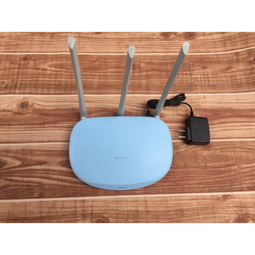 [BH 12 tháng ) Bộ Phát Wifi TP-Link 886n 3 Râu Chuẩn 450Mbps Xuyên Tường Sóng Khỏe Giá Siêu Rẻ (Cũ)