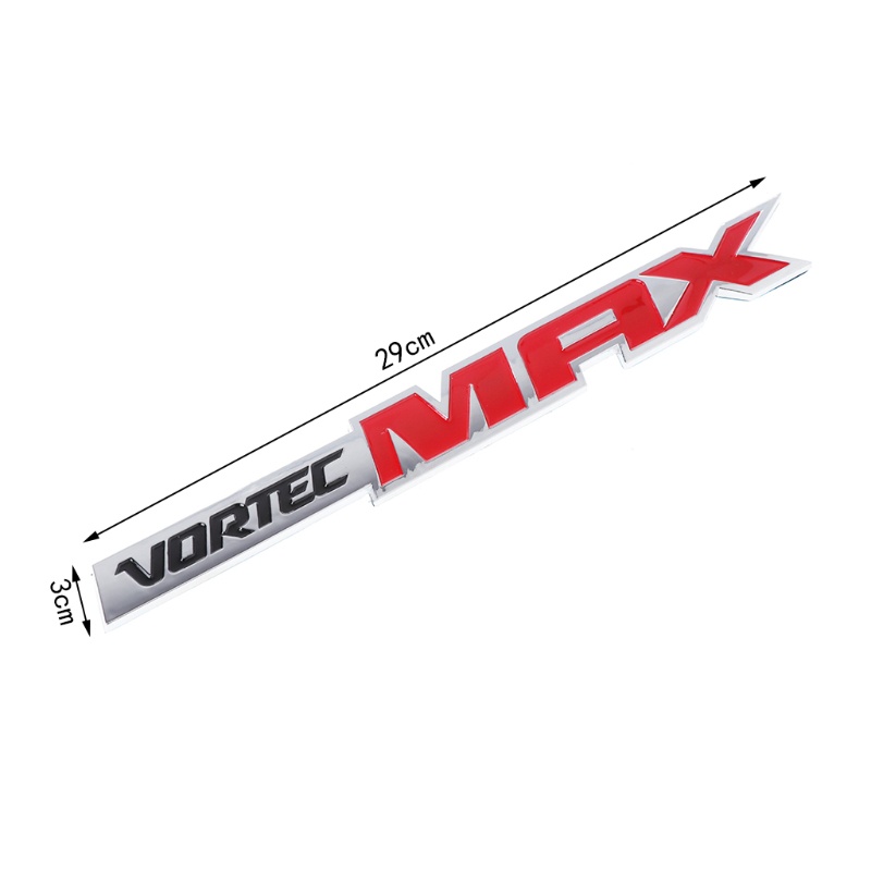 Logo 3D Vortec Max Dán Trang Trí Cửa Xe Hơi Silverado SS 6.0