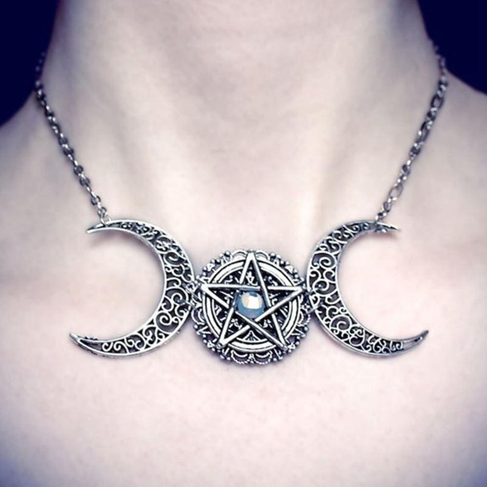 Dây Chuyền Hình Mặt Trăng Thời Trang Dành Cho Nữ|Vòng Cổ Choker Thời Trang Cá Tính