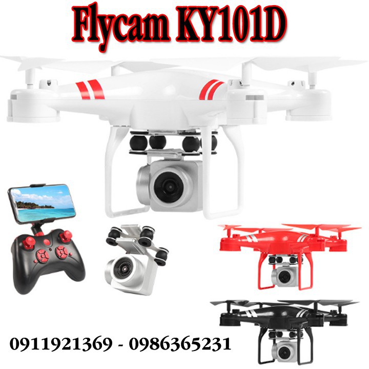 Flycam KY101D Camera HD 720p Được Trang Bị Thêm Bộ Chống Rung New Shop Đồ Chơi