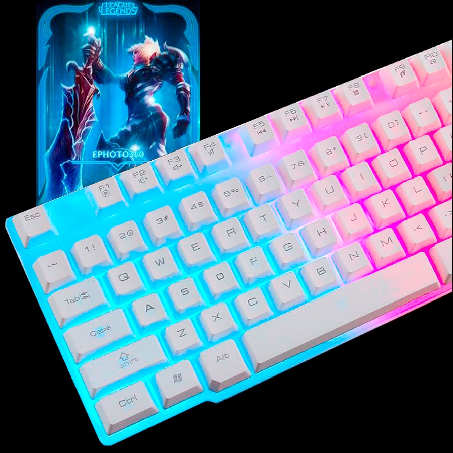 Bộ Bàn Phím Chuột Máy Tính Chuyên Gaming Đèn Led 7 Màu KUIYN T6 | BigBuy360 - bigbuy360.vn