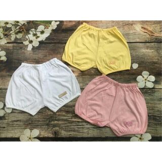 Quần đùi bo ống lullaby cho bé gái từ 3 tháng đến 4 tuổi
