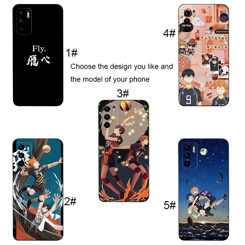 Ốp Điện Thoại Mềm Hình Haikyu!! Cho Samsung Galaxy A02s A03S A13 A33 A53 A73 Plus Lite JE52 Anime Haikyu Có Sẵn Hàng Mới