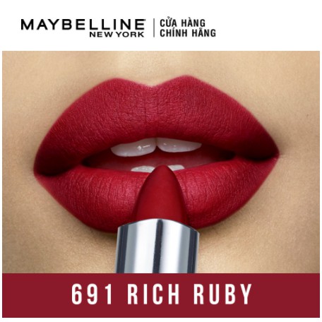 Son Lì Mịn Môi Dưỡng Môi Maybelline New York Color Sensational Creamy Matte 3.9g - Mỹ Chính Hãng