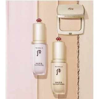 Gói dùng thử Kem nền Whoo Velvet Liquid Foundation chống lão hóa, che phủ khuyết điểm