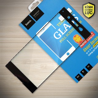 Cường lực xperia xa1 ultra hiệu hoco full lcd đen