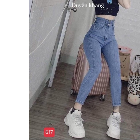 .8 MẪU Quần JEAN Nữ Lưng Cao chuần shop VNXK bao đẹp chất lượng ,bó co giãn vải dày mịn( đổi trả nếu không ưng)