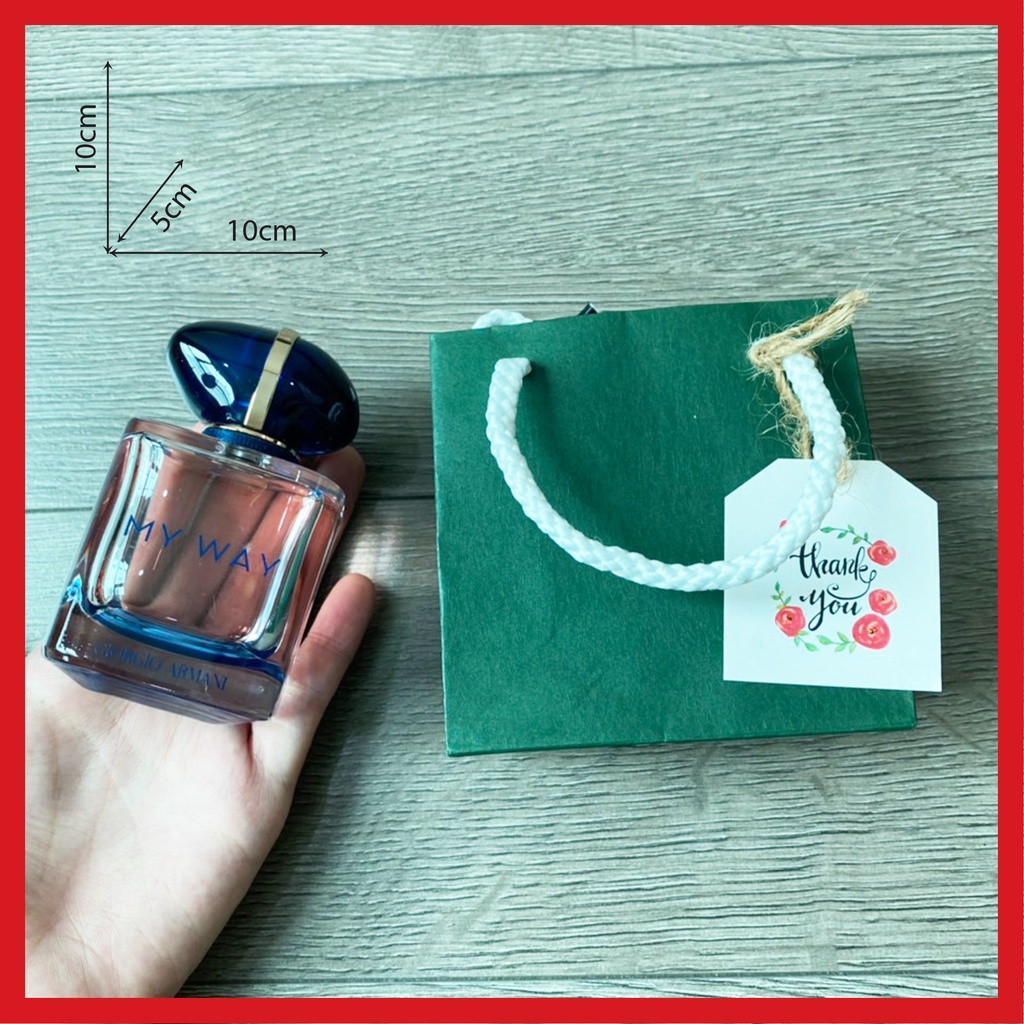 TÚI GIẤY KRAFT Mini 10x10x5cm - Nhiều Màu