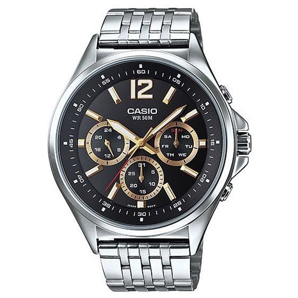 Đồng hồ nam dây kim loại Casio MTP-E303D