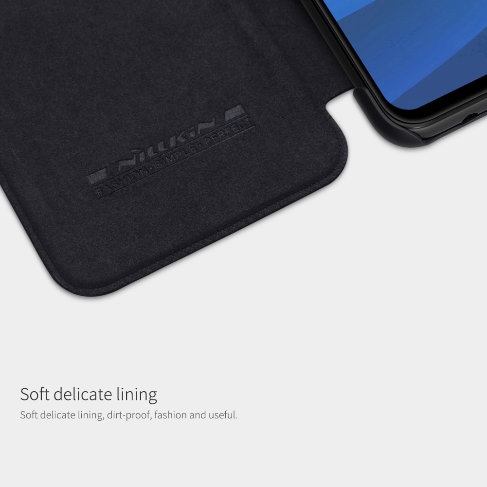 Bao da PU điện thoại NILLKIN có ngăn đựng thẻ cho Samsung Galaxy S10E S10 Lite