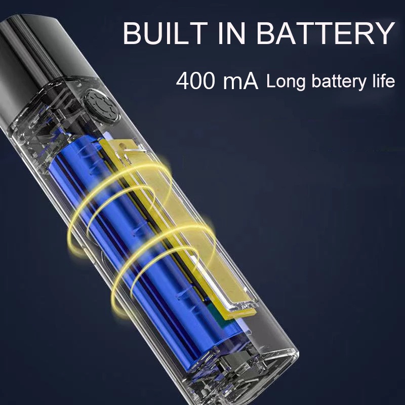 Đèn pin mini cob+led sạc usb độ sáng cao chống thấm nước tiện dụng cho gia đình/ dã ngoại