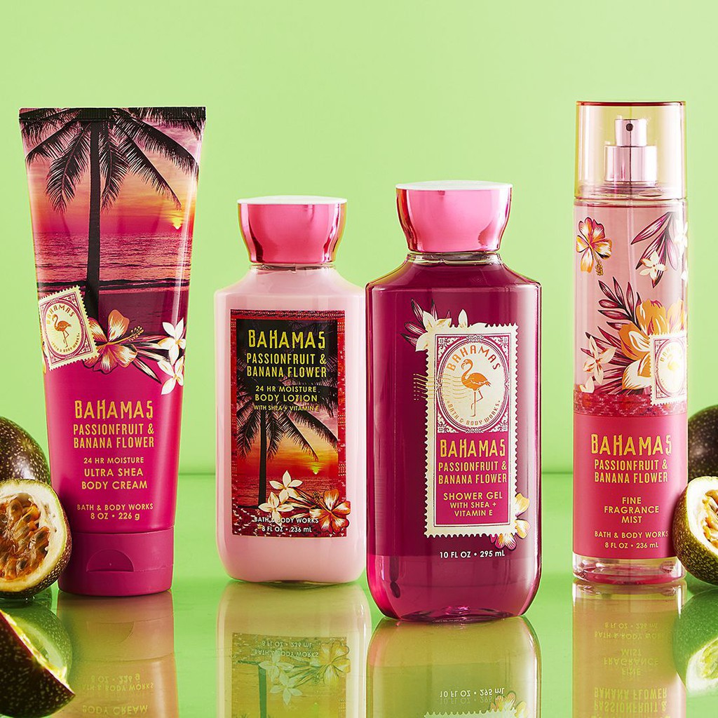 Bộ sản phẩm BAHAMAS PASSIONFRUIT & BANANA FLOWER