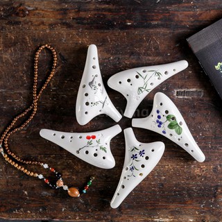Kèn Ocarina 12 lỗ thiết kế kèm dây đeo tiện lợi chất lượng cao