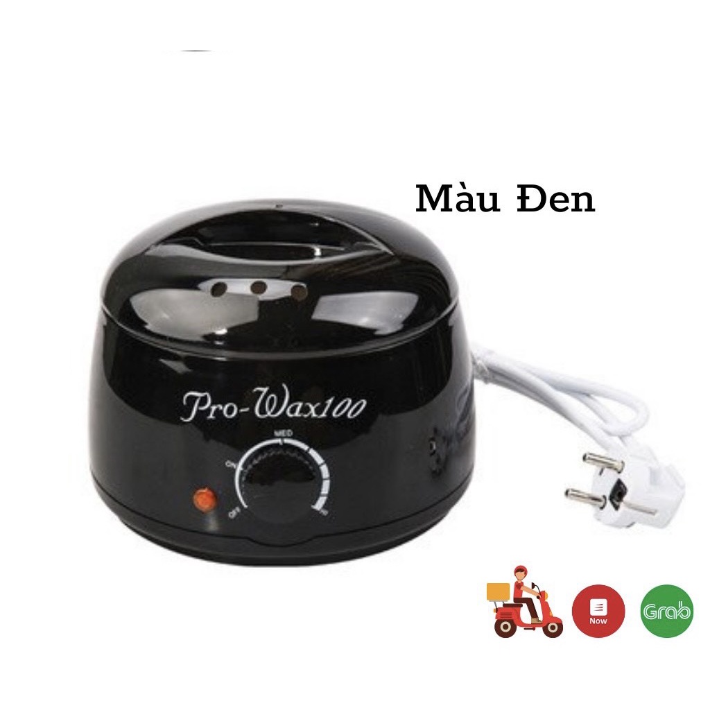 Nồi nấu sáp nóng chảy 💓TẶNG QUE GỖ 💓 Nồi đun sáp wax lông Pro-wax100 Pro 200 loại 1 dây đồng ổ cắm lớn 8582