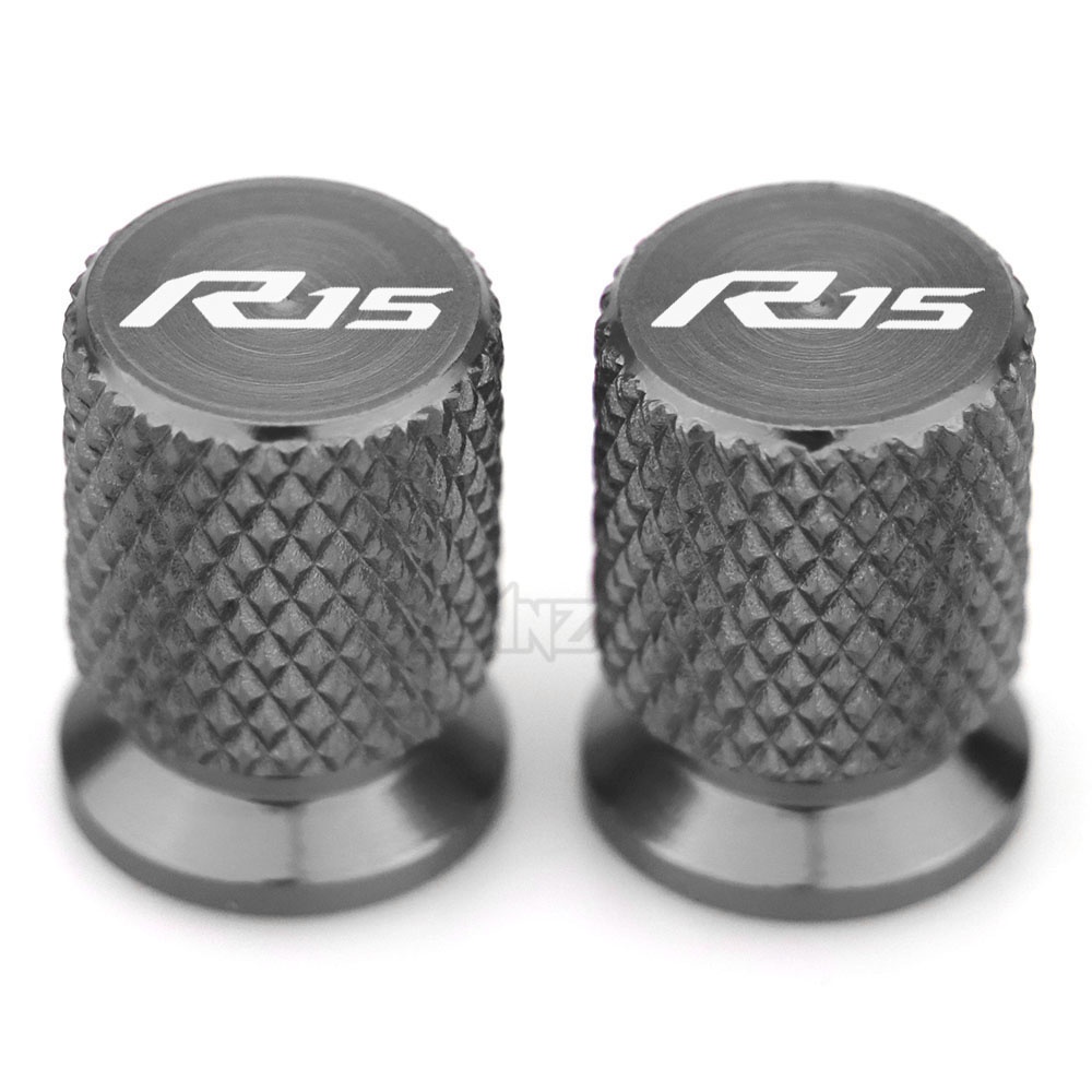 Nắp Van Bánh Xe Mô Tô Yamaha YZF R15 V2 V3 ABS 2009-2020 Bằng Nhôm CNC Chất Lượng Cao