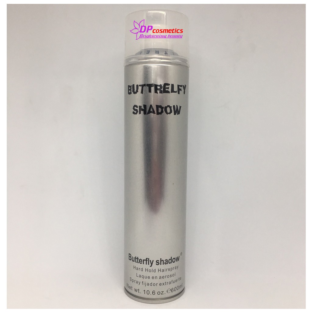 Keo Xịt Tóc Tạo Kiểu Tóc BUTTERFLY Shadow 600ml