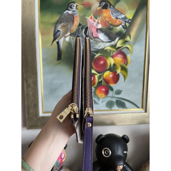 Ví Double Zip DKNY-hàng chính hãng
