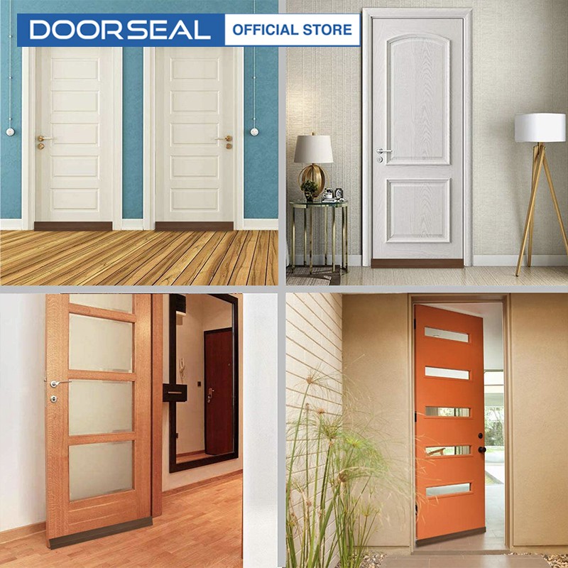 5M Ron Dán Chân Cửa Dày 5MM Cực Dính Chống Côn Trùng, Khói Bụi, Tiếng Ồn - Doorseal (Vietnam)