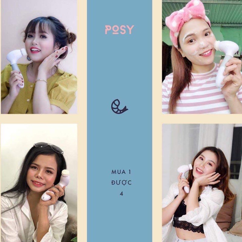 Máy Rửa Mặt Posy Beauty Care