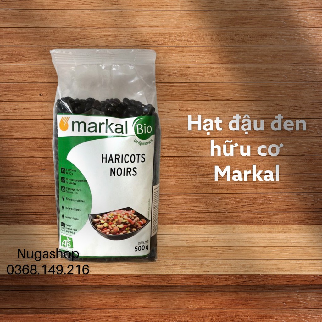 Đậu đen hữu cơ - Markal - 500g - HCMShop