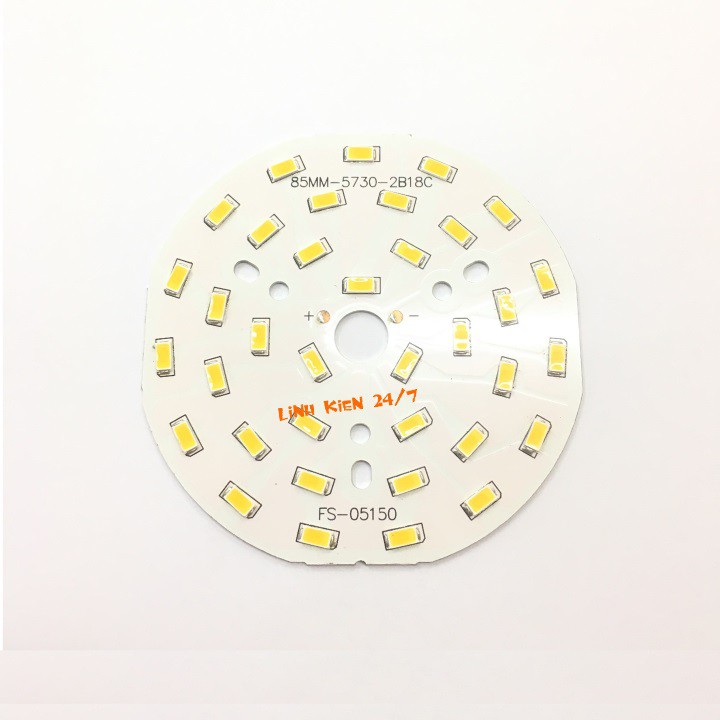 Nhân Led Chip Led 18W 24V Sáng Ấm Đường Kính 85mm