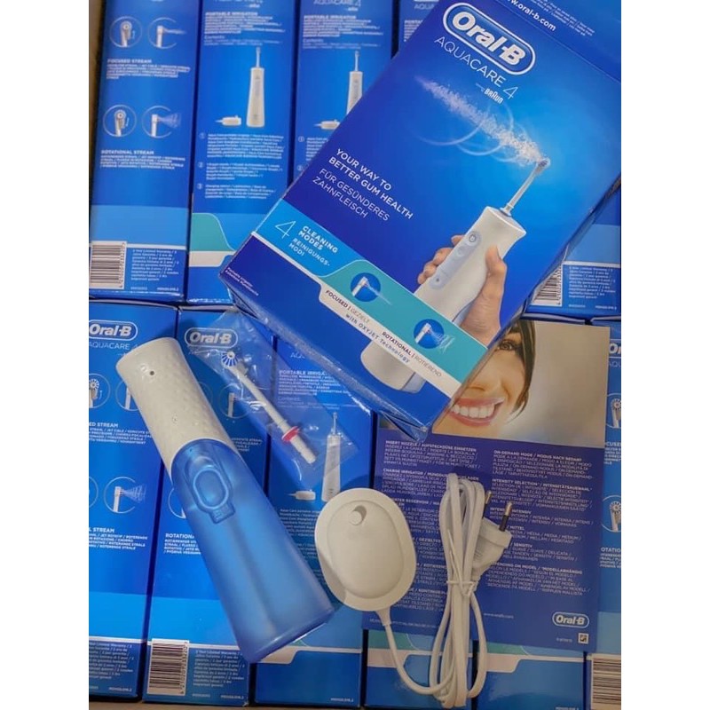 Máy tăm nước ORAL-B AQUACARE 4 - tăm nước Oral b đời mới nhất ANVISHOP