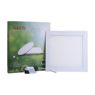 Đèn led âm trần 9w tròn-vuông