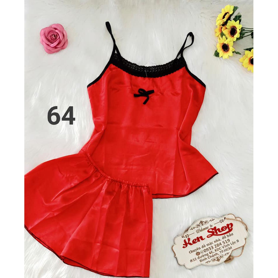 [Mã WA1606 giảm 15% đơn 99k] Đồ ngủ 2 dây phi mềm mịn thoải mái, ẢNH THẬT | BigBuy360 - bigbuy360.vn