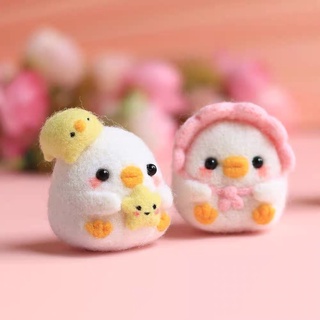 Len Chọc Handmade, Bộ Kit Len Chọc Phi Đội Gà Con