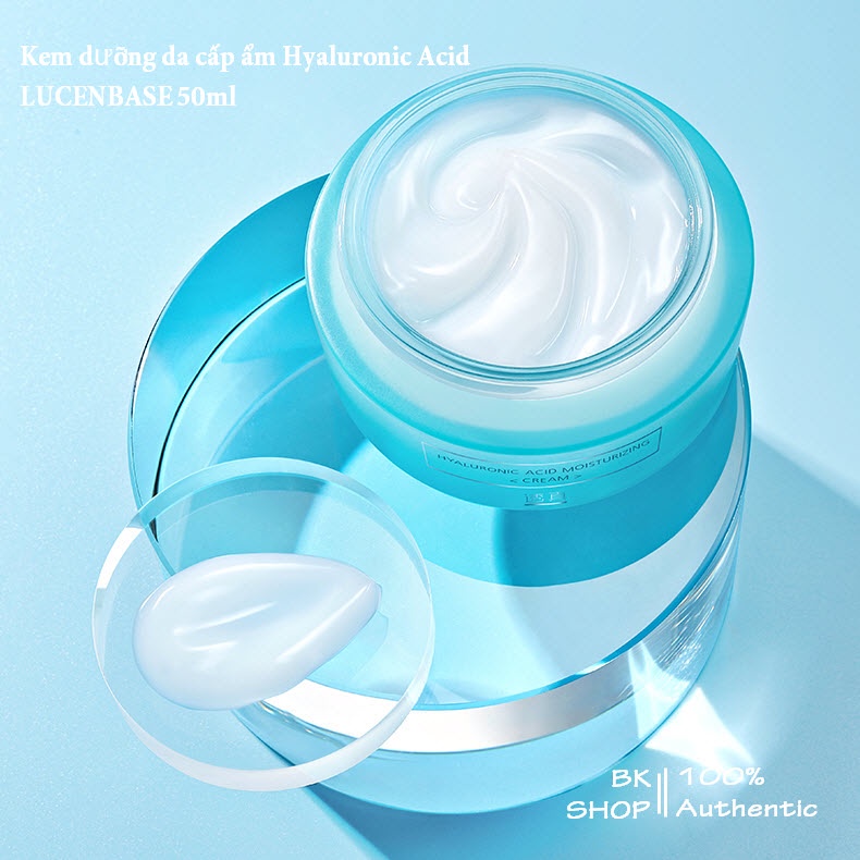 [LUCENBASE] Kem dưỡng cấp nước dưỡng ẩm Hyaluronic Acid Moisturizing Cream 50ml